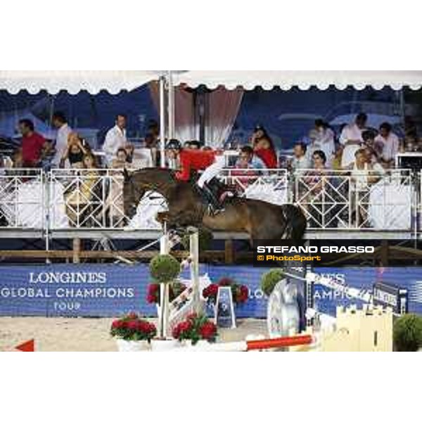 LGCT of Monaco - Grand Prix - Pius Schwizer (SUI) on Cortney Cox - Monaco, Port Hercule - 29 June 2019 - ph.Stefano Grasso/LGCT