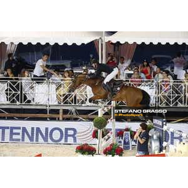 LGCT of Monaco - Grand Prix - Kevin Staut (FRA) on For Joy van?t Zorgvliet HDC - Monaco, Port Hercule - 29 June 2019 - ph.Stefano Grasso/LGCT