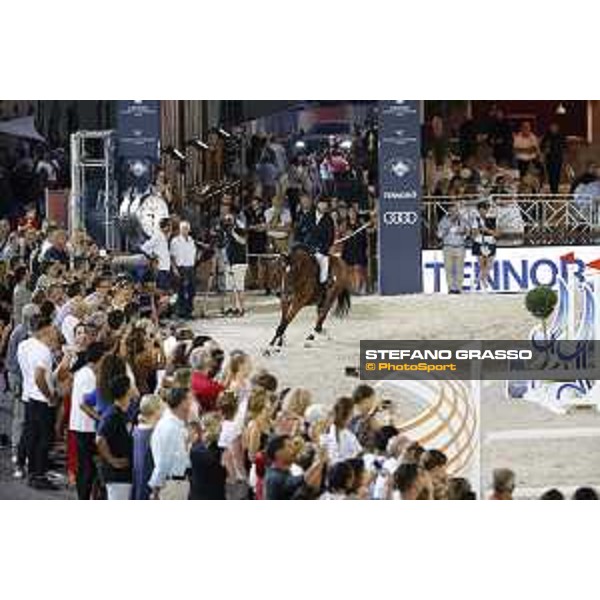 LGCT of Monaco - Grand Prix - Kevin Staut (FRA) on For Joy van?t Zorgvliet HDC - Monaco, Port Hercule - 29 June 2019 - ph.Stefano Grasso/LGCT