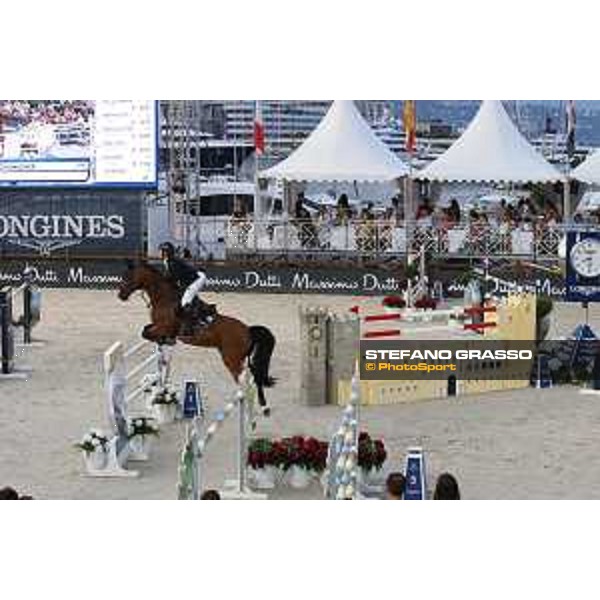 LGCT of Monaco - Grand Prix - Titouan Schumacher (FRA) on Atome Z - Monaco, Port Hercule - 29 June 2019 - ph.Stefano Grasso/LGCT