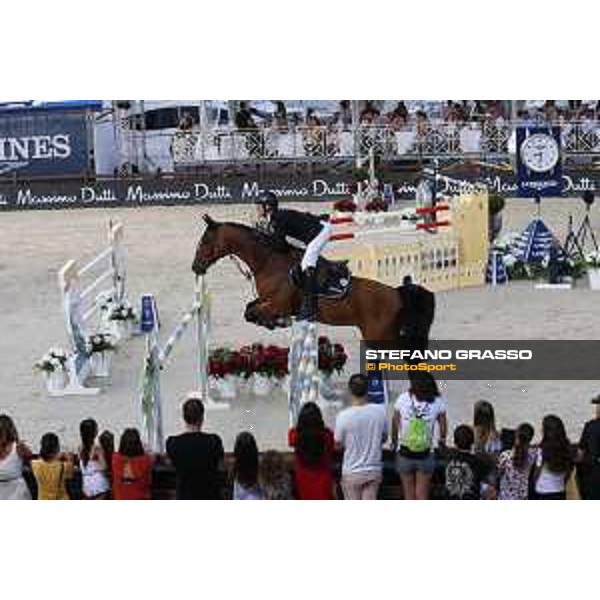 LGCT of Monaco - Grand Prix - Titouan Schumacher (FRA) on Atome Z - Monaco, Port Hercule - 29 June 2019 - ph.Stefano Grasso/LGCT