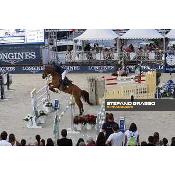 LGCT of Monaco - Grand Prix - Julien Epaillard (FRA) on Usual Suspect d?Auge - Monaco, Port Hercule - 29 June 2019 - ph.Stefano Grasso/LGCT