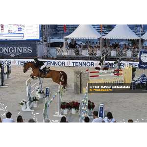 LGCT of Monaco - Grand Prix - Mike Kawai (JPN) on Celvin - Monaco, Port Hercule - 29 June 2019 - ph.Stefano Grasso/LGCT