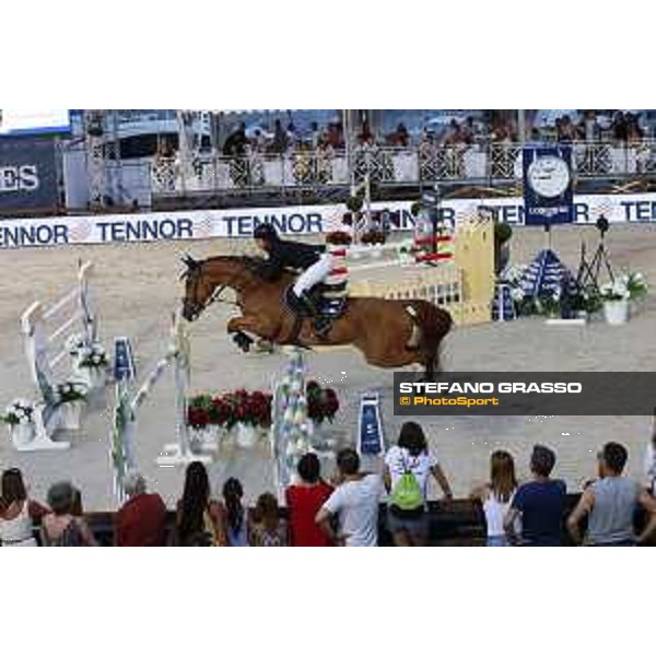 LGCT of Monaco - Grand Prix - Mike Kawai (JPN) on Celvin - Monaco, Port Hercule - 29 June 2019 - ph.Stefano Grasso/LGCT