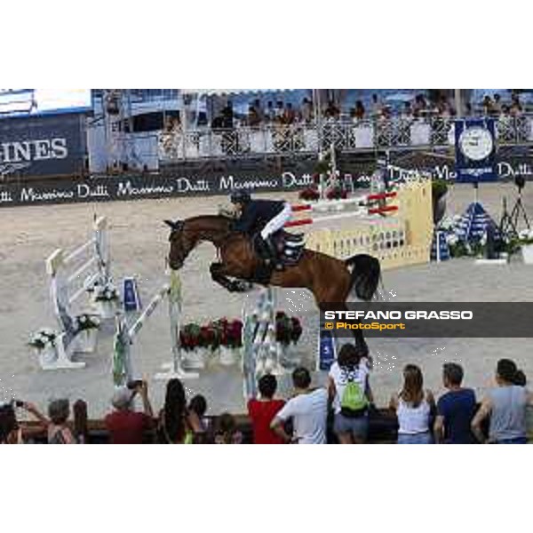 LGCT of Monaco - Grand Prix - Laura Kraut (USA) on Curious George - Monaco, Port Hercule - 29 June 2019 - ph.Stefano Grasso/LGCT