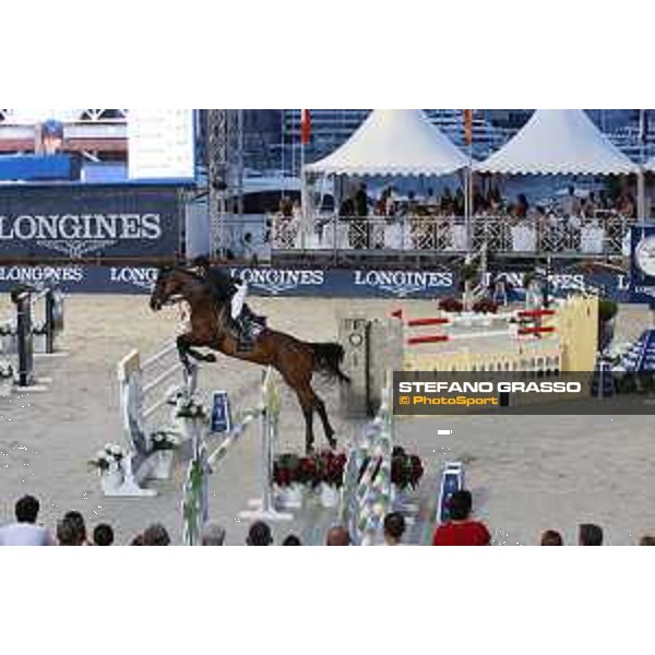 LGCT of Monaco - Grand Prix - Kim Emmen (NED) on Teavanta II C Z - Monaco, Port Hercule - 29 June 2019 - ph.Stefano Grasso/LGCT