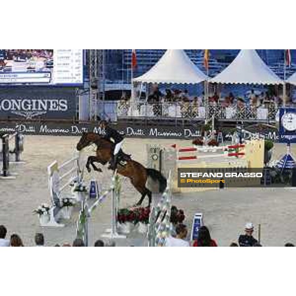 LGCT of Monaco - Grand Prix - Marco Kutscher (GER) on Chades of Blue - Monaco, Port Hercule - 29 June 2019 - ph.Stefano Grasso/LGCT