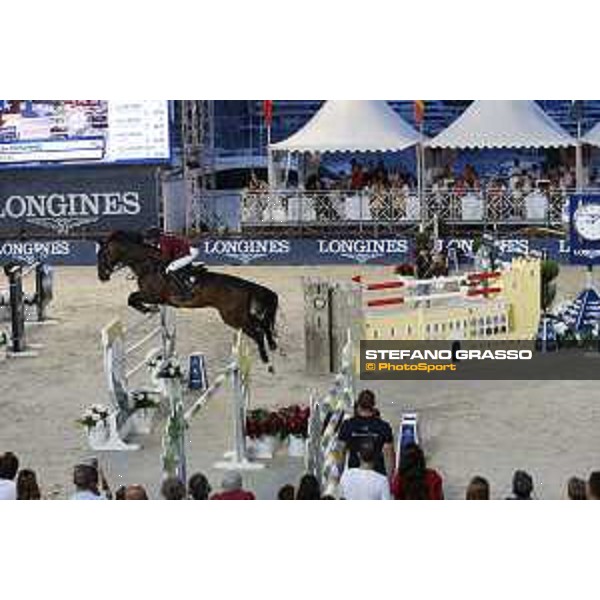 LGCT of Monaco - Grand Prix - Bassem Hassan Mohammed (QAT) on Gunder - Monaco, Port Hercule - 29 June 2019 - ph.Stefano Grasso/LGCT