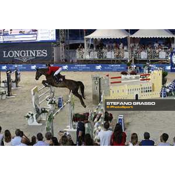 LGCT of Monaco - Grand Prix - Pius Schwizer (SUI) on Cortney Cox - Monaco, Port Hercule - 29 June 2019 - ph.Stefano Grasso/LGCT