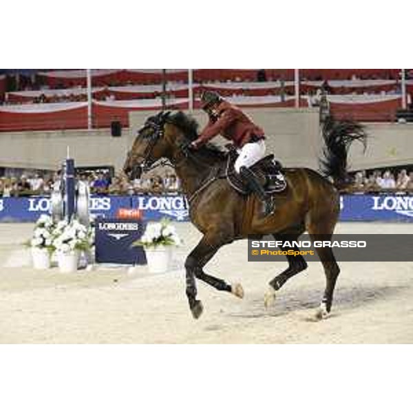 LGCT of Monaco - Grand Prix - Bassem Hassan Mohammed (QAT) on Gunder - Monaco, Port Hercule - 29 June 2019 - ph.Stefano Grasso/LGCT