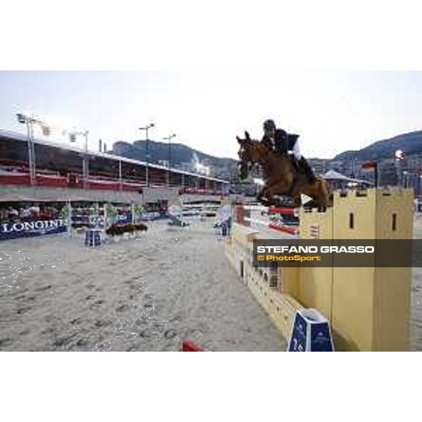 LGCT of Monaco - Grand Prix - Julien Epaillard (FRA) on Usual Suspect d?Auge - Monaco, Port Hercule - 29 June 2019 - ph.Stefano Grasso/LGCT