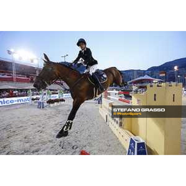 LGCT of Monaco - Grand Prix - Lucia Le Jeune Vizzini (ITA) on Loro Piana Filou de Muze - Monaco, Port Hercule - 29 June 2019 - ph.Stefano Grasso/LGCT