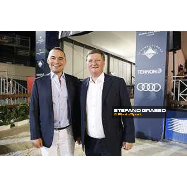 LGCT of Monaco - Grand Prix - Prize giving ceremony - Lars Windhorst, Jan Tops (President of LGCT and co-founder of GCL) - Monaco, Port Hercule - 29 June 2019 - ph.Stefano Grasso/LGCT