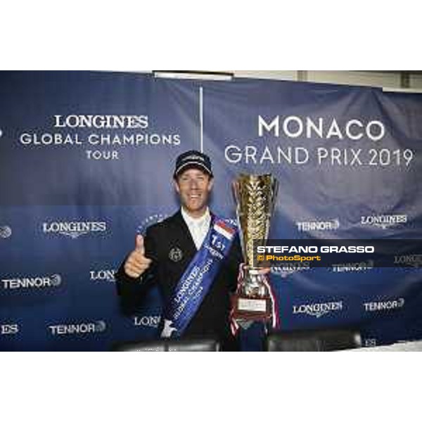 LGCT of Monaco - Grand Prix - Press Conference: Maikel Van Der Vleuten (NED) - Monaco, Port Hercule - 29 June 2019 - ph.Stefano Grasso/LGCT