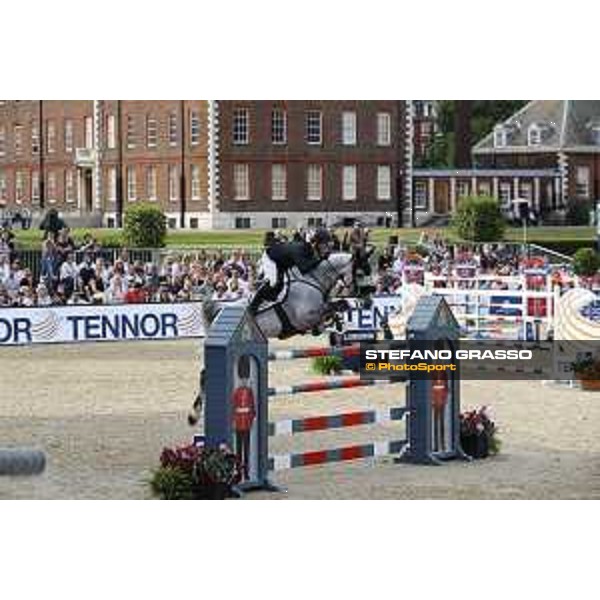 LGCT of London - Grand Prix - Shane Sweetnam (IRL) on Alejandro - London, Royal Hospital Chelsea - 3 August 2019 - ph.Stefano Grasso/LGCT