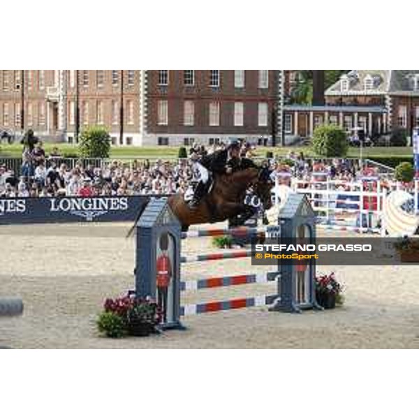 LGCT of London - Grand Prix - Marcus Ehning (GER) on Cristy - London, Royal Hospital Chelsea - 3 August 2019 - ph.Stefano Grasso/LGCT