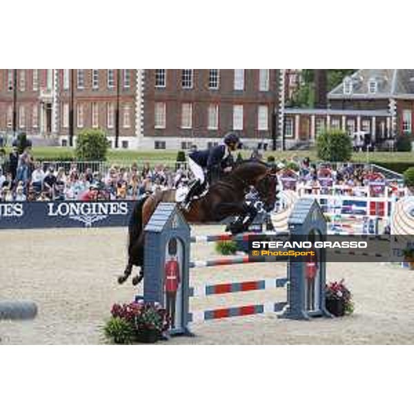 LGCT of London - Grand Prix - Niels Bruynseels (BEL) on Jenson van\'t Meulenhof - London, Royal Hospital Chelsea - 3 August 2019 - ph.Stefano Grasso/LGCT