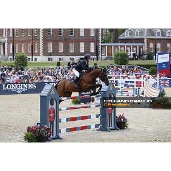 LGCT of London - Grand Prix - Lauren Hough (USA) on Waterford - London, Royal Hospital Chelsea - 3 August 2019 - ph.Stefano Grasso/LGCT