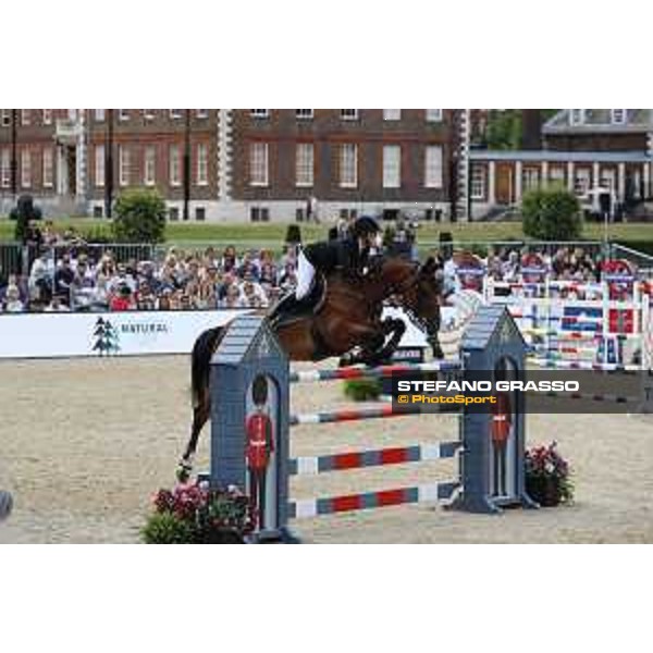 LGCT of London - Grand Prix - Kim Emmen (NED) on Delvaux - London, Royal Hospital Chelsea - 3 August 2019 - ph.Stefano Grasso/LGCT