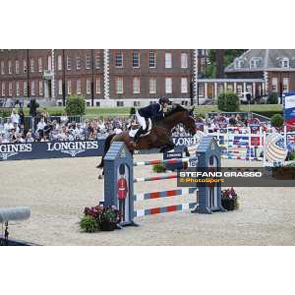 LGCT of London - Grand Prix - Harry Charles (GBR) on Borsato - London, Royal Hospital Chelsea - 3 August 2019 - ph.Stefano Grasso/LGCT