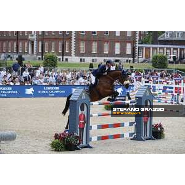 LGCT of London - Grand Prix - Denis Lynch (IRL) on GC Chopin\'s Bushi - London, Royal Hospital Chelsea - 3 August 2019 - ph.Stefano Grasso/LGCT