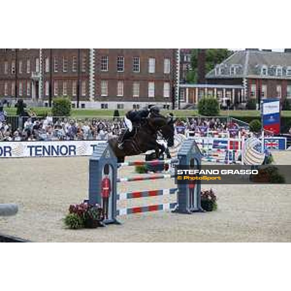 LGCT of London - Grand Prix - Max Kuhner (AUT) on Cornet Kalua - London, Royal Hospital Chelsea - 3 August 2019 - ph.Stefano Grasso/LGCT