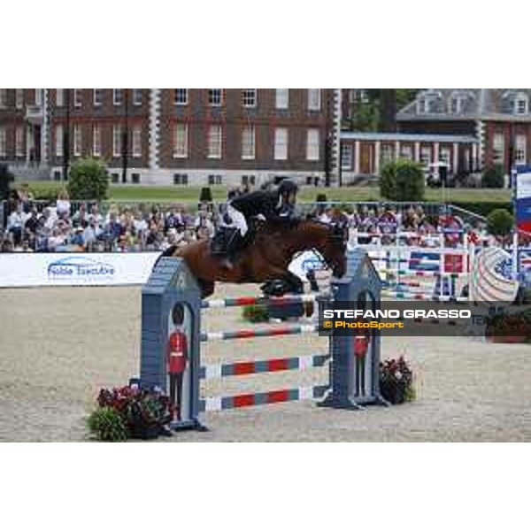 LGCT of London - Grand Prix - Eduardo Alvarez Aznar (ESP) on Rokfeller de Pleville Bois Margot - London, Royal Hospital Chelsea - 3 August 2019 - ph.Stefano Grasso/LGCT