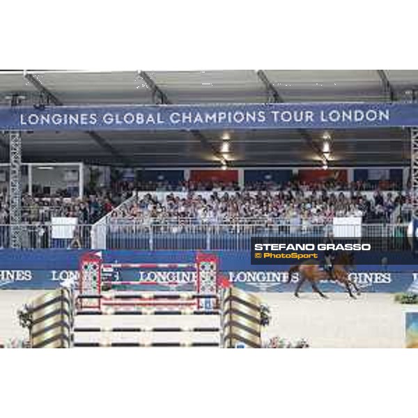 LGCT of London - Grand Prix - Ben Maher (GBR) on Explosion W - London, Royal Hospital Chelsea - 3 August 2019 - ph.Stefano Grasso/LGCT