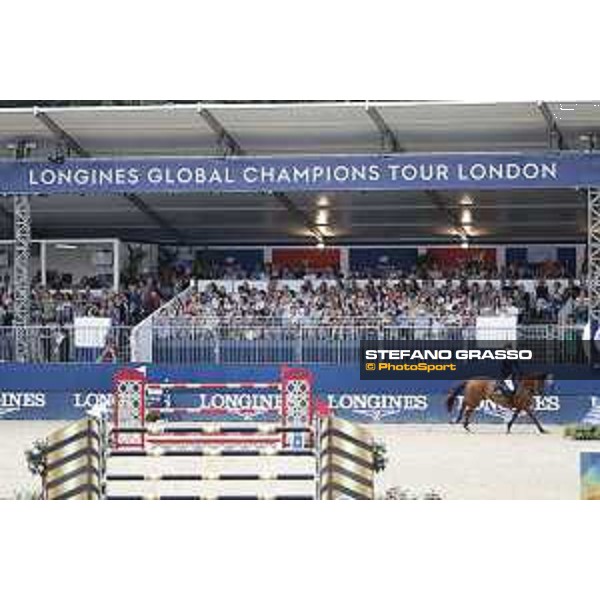 LGCT of London - Grand Prix - Ben Maher (GBR) on Explosion W - London, Royal Hospital Chelsea - 3 August 2019 - ph.Stefano Grasso/LGCT
