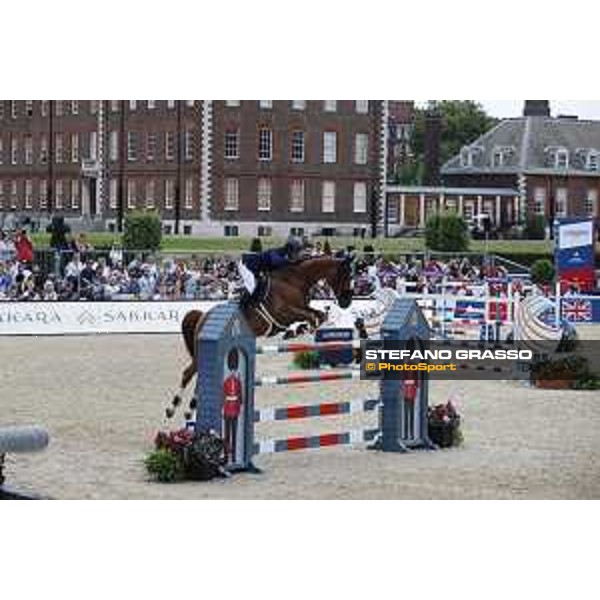 LGCT of London - Grand Prix - Olivier Robert (FRA) on Tempo de Paban - London, Royal Hospital Chelsea - 3 August 2019 - ph.Stefano Grasso/LGCT