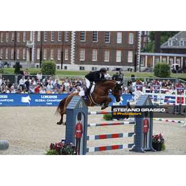 LGCT of London - Grand Prix - Eric Lamaze (CAN) on Chacco Kid - London, Royal Hospital Chelsea - 3 August 2019 - ph.Stefano Grasso/LGCT