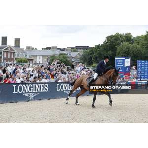 LGCT of London - Grand Prix - Robert Whitaker on Catwalk IV - London, Royal Hospital Chelsea - 3 August 2019 - ph.Stefano Grasso/LGCT