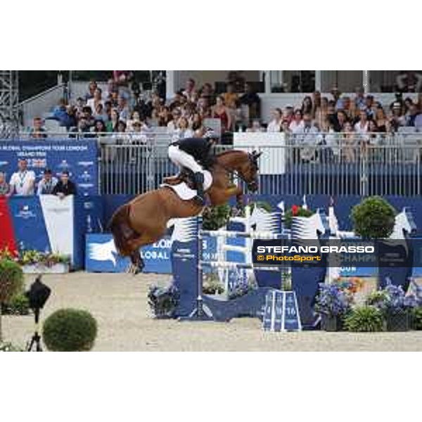 LGCT of London - Grand Prix - Eric Lamaze (CAN) on Chacco Kid - London, Royal Hospital Chelsea - 3 August 2019 - ph.Stefano Grasso/LGCT