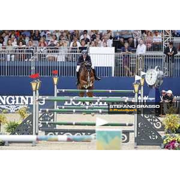 LGCT of London - Grand Prix - Darragh Kenny (IRL) on Classic Dream - London, Royal Hospital Chelsea - 3 August 2019 - ph.Stefano Grasso/LGCT