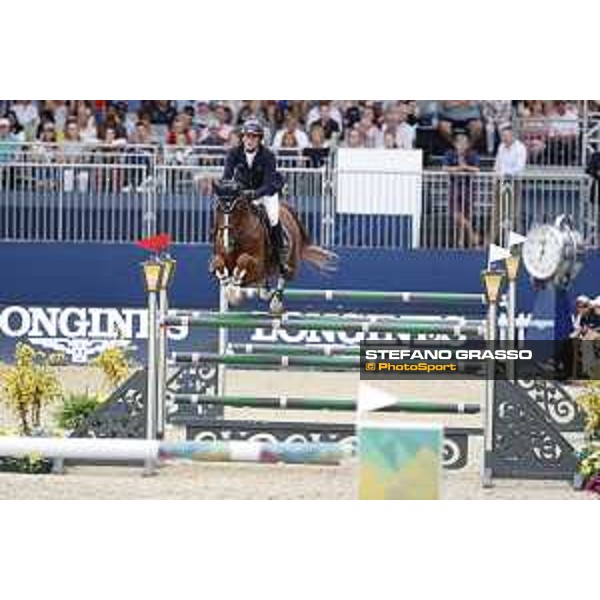 LGCT of London - Grand Prix - Darragh Kenny (IRL) on Classic Dream - London, Royal Hospital Chelsea - 3 August 2019 - ph.Stefano Grasso/LGCT