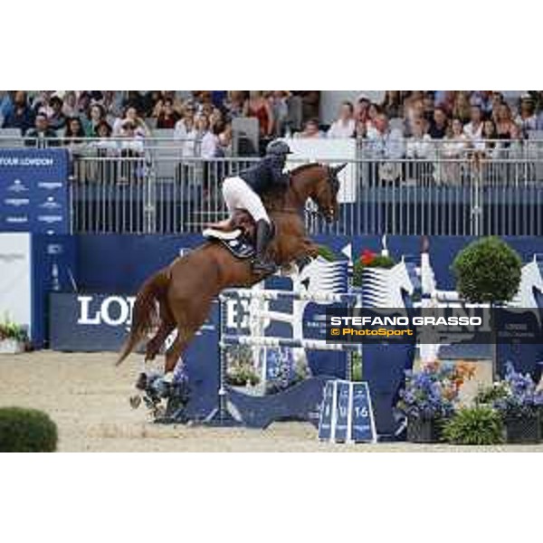 LGCT of London - Grand Prix - Darragh Kenny (IRL) on Classic Dream - London, Royal Hospital Chelsea - 3 August 2019 - ph.Stefano Grasso/LGCT