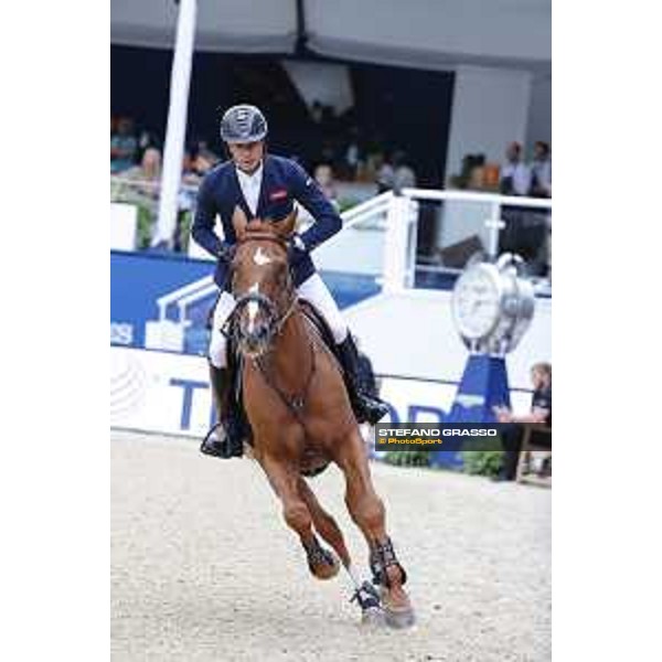 LGCT of London - Grand Prix - Julien Epaillard (FRA) on Usual Suspect d?Auge - London, Royal Hospital Chelsea - 3 August 2019 - ph.Stefano Grasso/LGCT