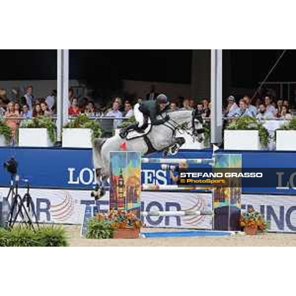 LGCT of London - Grand Prix - Shane Sweetnam (IRL) on Alejandro - London, Royal Hospital Chelsea - 3 August 2019 - ph.Stefano Grasso/LGCT