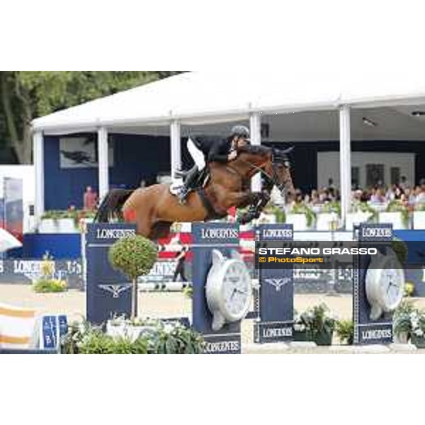 LGCT of London - Grand Prix - Marcus Ehning (GER) on Cristy - London, Royal Hospital Chelsea - 3 August 2019 - ph.Stefano Grasso/LGCT