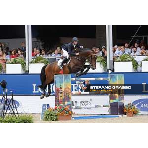 LGCT of London - Grand Prix - Niels Bruynseels (BEL) on Jenson van\'t Meulenhof - London, Royal Hospital Chelsea - 3 August 2019 - ph.Stefano Grasso/LGCT
