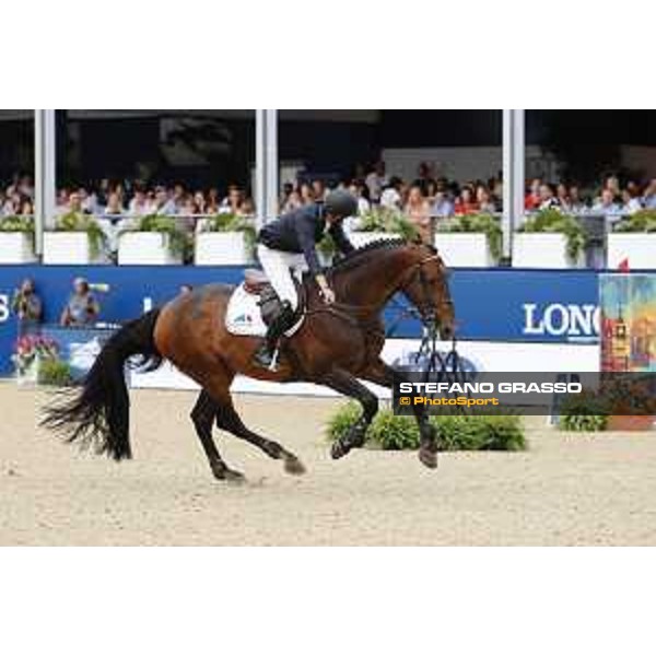 LGCT of London - Grand Prix - Niels Bruynseels (BEL) on Jenson van\'t Meulenhof - London, Royal Hospital Chelsea - 3 August 2019 - ph.Stefano Grasso/LGCT