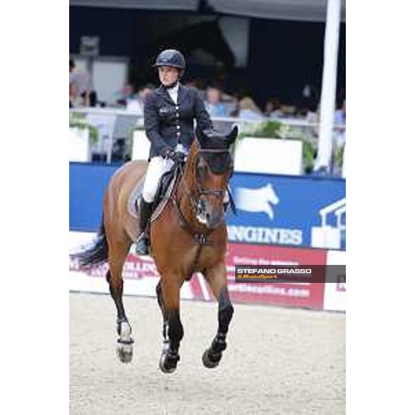 LGCT of London - Grand Prix - Kim Emmen (NED) on Delvaux - London, Royal Hospital Chelsea - 3 August 2019 - ph.Stefano Grasso/LGCT
