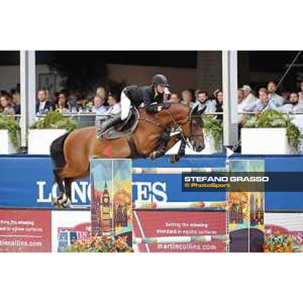 LGCT of London - Grand Prix - Kim Emmen (NED) on Delvaux - London, Royal Hospital Chelsea - 3 August 2019 - ph.Stefano Grasso/LGCT