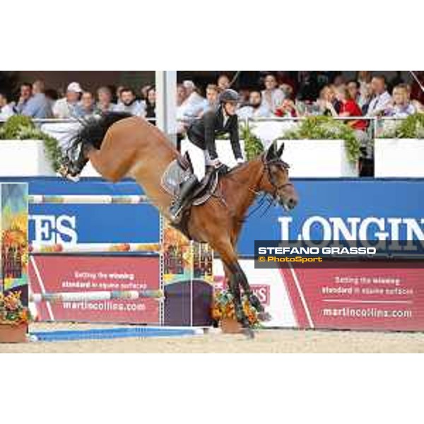 LGCT of London - Grand Prix - Kim Emmen (NED) on Delvaux - London, Royal Hospital Chelsea - 3 August 2019 - ph.Stefano Grasso/LGCT
