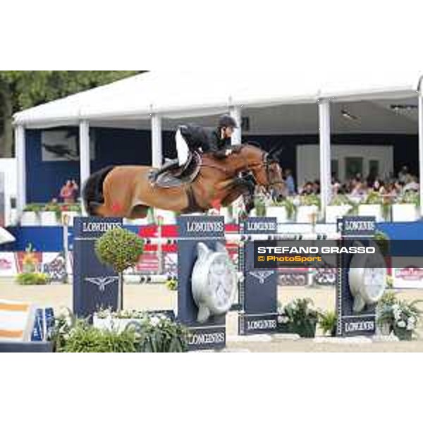 LGCT of London - Grand Prix - Kim Emmen (NED) on Delvaux - London, Royal Hospital Chelsea - 3 August 2019 - ph.Stefano Grasso/LGCT