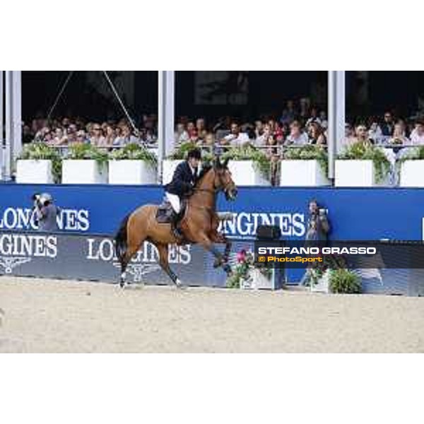 LGCT of London - Grand Prix - Robert Whitaker on Catwalk IV - London, Royal Hospital Chelsea - 3 August 2019 - ph.Stefano Grasso/LGCT