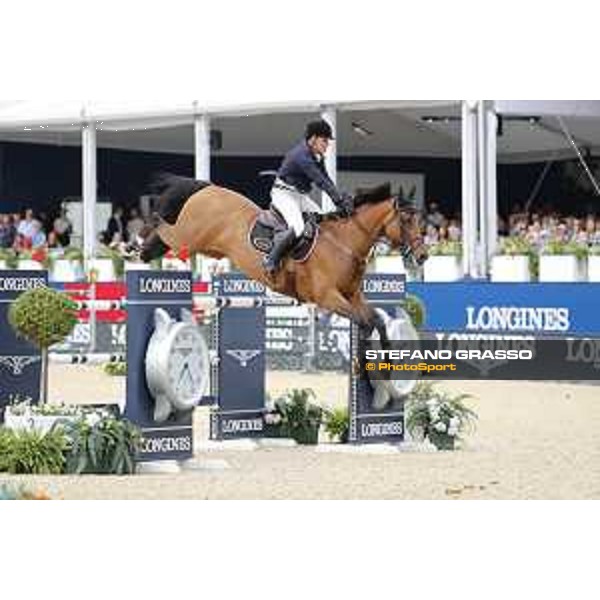 LGCT of London - Grand Prix - Robert Whitaker on Catwalk IV - London, Royal Hospital Chelsea - 3 August 2019 - ph.Stefano Grasso/LGCT