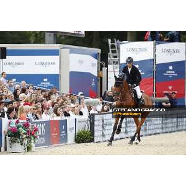 LGCT of London - Grand Prix - Pieter Devos (BEL) on Claire Z - London, Royal Hospital Chelsea - 3 August 2019 - ph.Stefano Grasso/LGCT