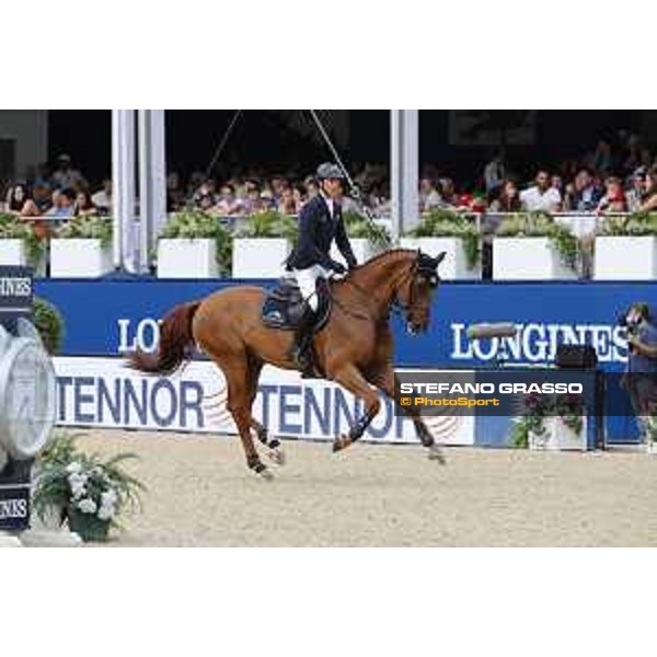 LGCT of London - Grand Prix - Ben Maher (GBR) on Explosion W - London, Royal Hospital Chelsea - 3 August 2019 - ph.Stefano Grasso/LGCT