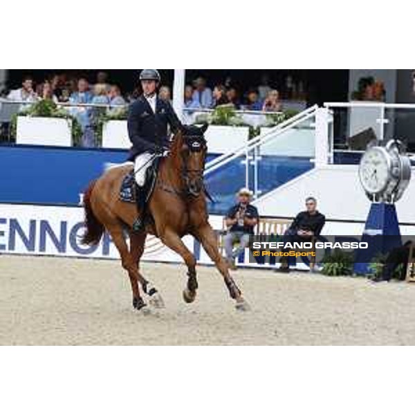 LGCT of London - Grand Prix - Ben Maher (GBR) on Explosion W - London, Royal Hospital Chelsea - 3 August 2019 - ph.Stefano Grasso/LGCT
